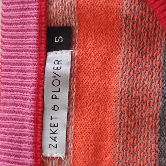 ZAKET & PLOVER Striped Curved Sweater, Women's, Size S - Picture 11 of 11